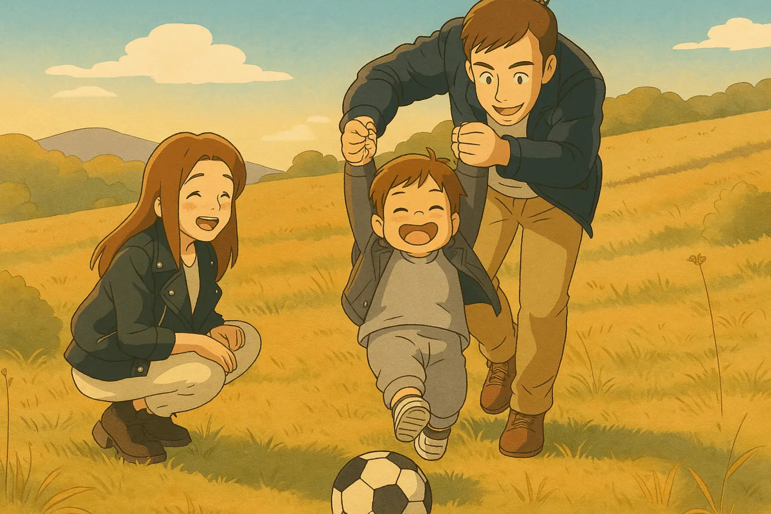 After: Convert image to Ghibli style